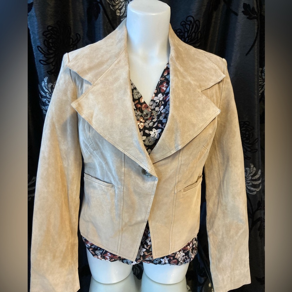 Ann Klein Suede Blazer